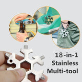 18 in 1 Snowflake Multi Tool
