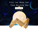 3D Print Moon Night Light