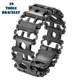 29-in-1 Stainless Steel Multi-Functional Tools Bracelet