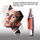 Dual End Trimmer Shaver with LED Light