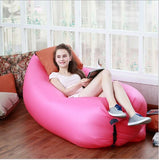 Inflatable Lounge Bag Hammock Air Sofa and Pool Float Ships