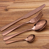 Beautiful Stainless Steel Flatware(4 COLORS CHOICE)