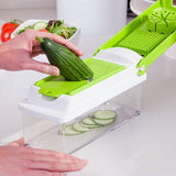 Vegetable Potato Slicer Grater - Cutter for Tomato, Onion, Cucumber, Zucchini Pasta, Cheese