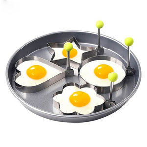 4Pcs/set Stainless Steel Omelette Egg Molds