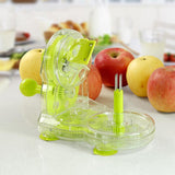 Transparent Fresh Fruit Green With Stainless Steel Blade  Peeler