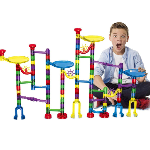 Marble Run Toy 122 Pcs for Kids Age 4 +