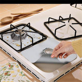 4pcs Stove Protector Reusable Gas Stove Cover