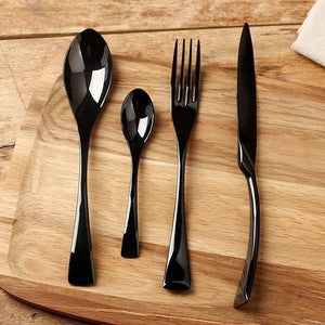 Beautiful Stainless Steel Flatware(4 COLORS CHOICE)