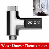 LED Display Home Water Shower Thermometer