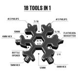 18 in 1 Snowflake Multi Tool