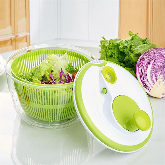 5L Salad Spinner Vegetable Washer with Bowl