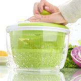 5L Salad Spinner Vegetable Washer with Bowl