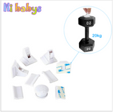 Safety Baby Magnetic Cabinet Locks - No Tools Needed (8 Locks + 2 Keys)