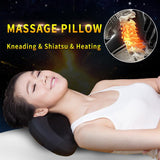 Shiatsu Kneading Massage with Heat for Back, Neck , Shoulders(BLACK)