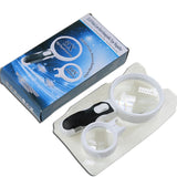 Best Magnifier Set(2 Lenses 10X + 5X) With lights for Seniors